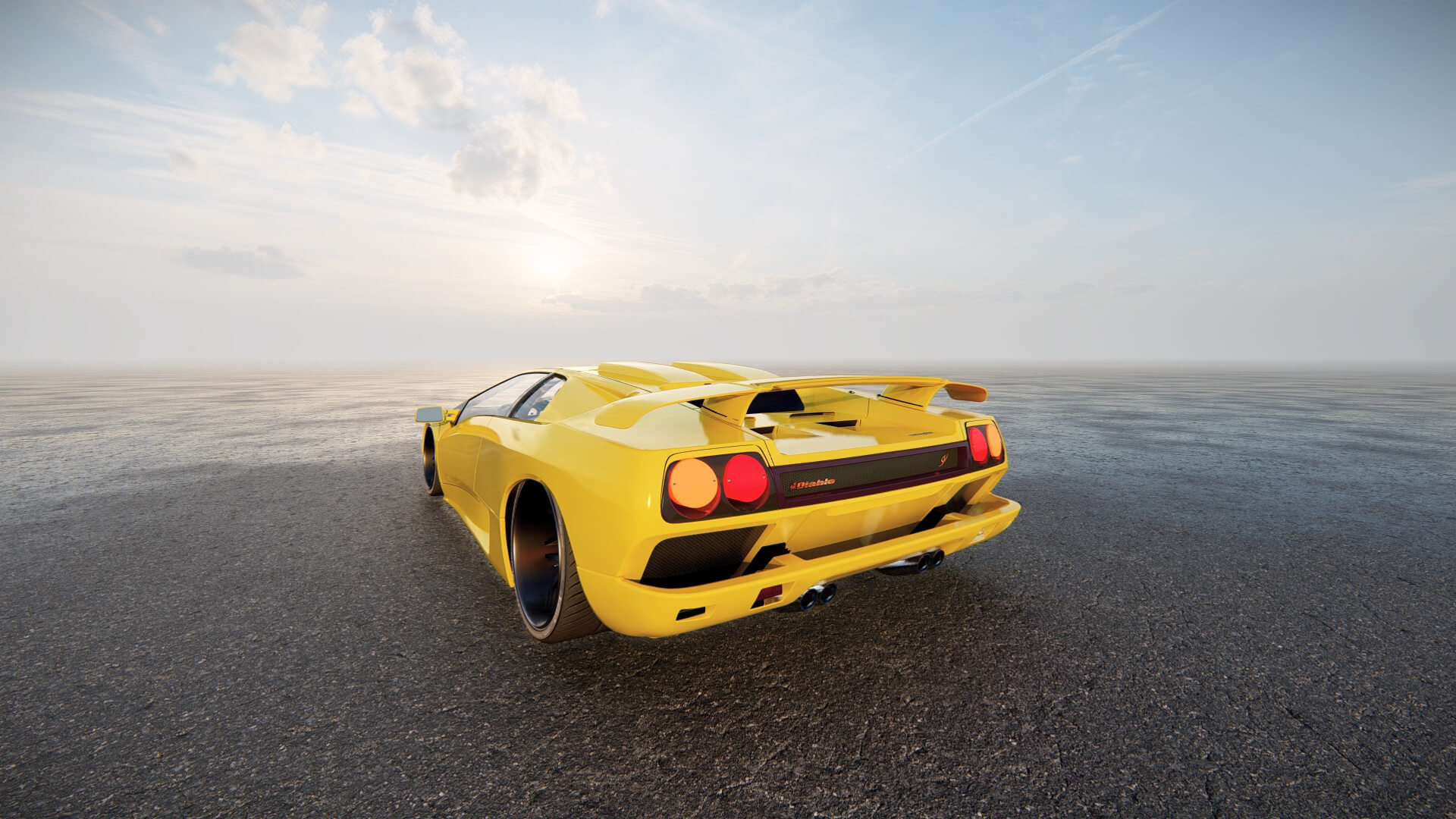 Lamborghini Diablo SV Ldf - 3D Model by AlphaGroup