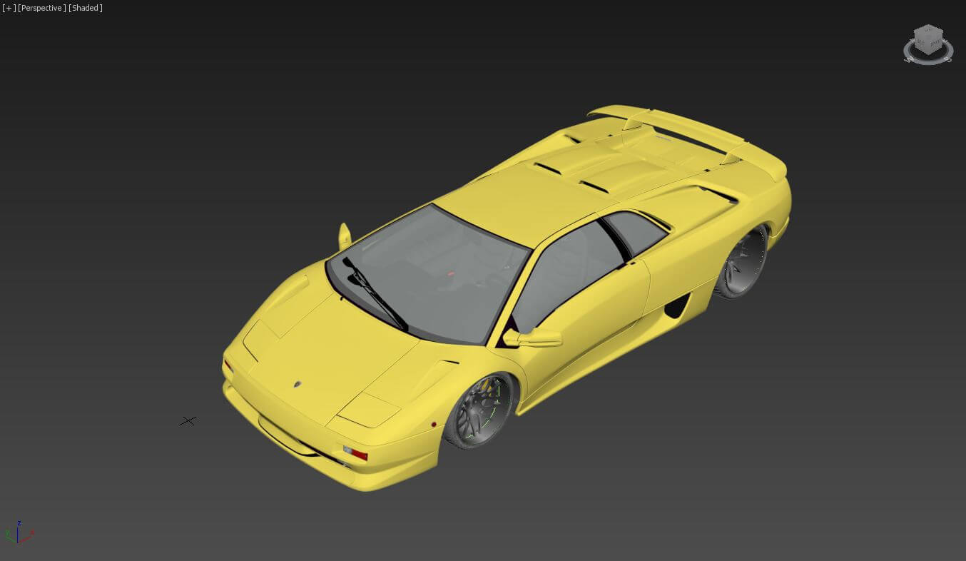 Lamborghini Diablo SV Ldf - 3D Model by AlphaGroup