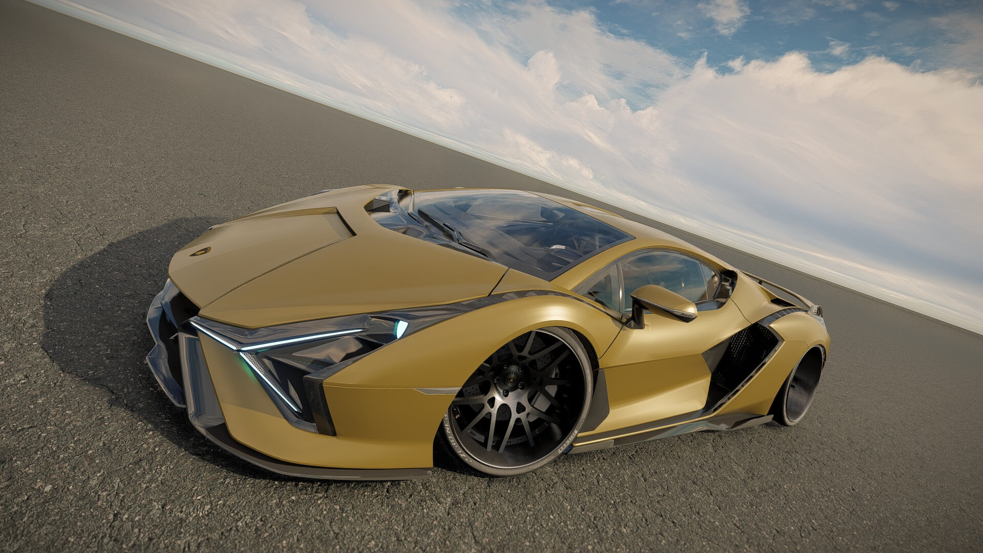 Lamborghini Sian - 3D Model by AlphaGroup