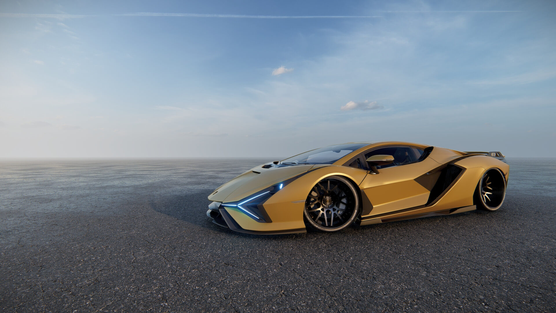 Lamborghini Sian - 3D Model by AlphaGroup