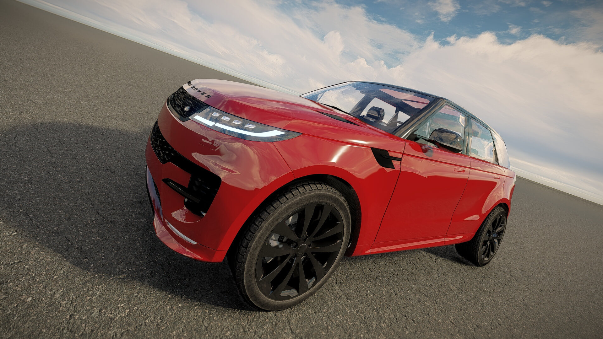 Land Rover Range Rover Sport - 3D Model by AlphaGroup