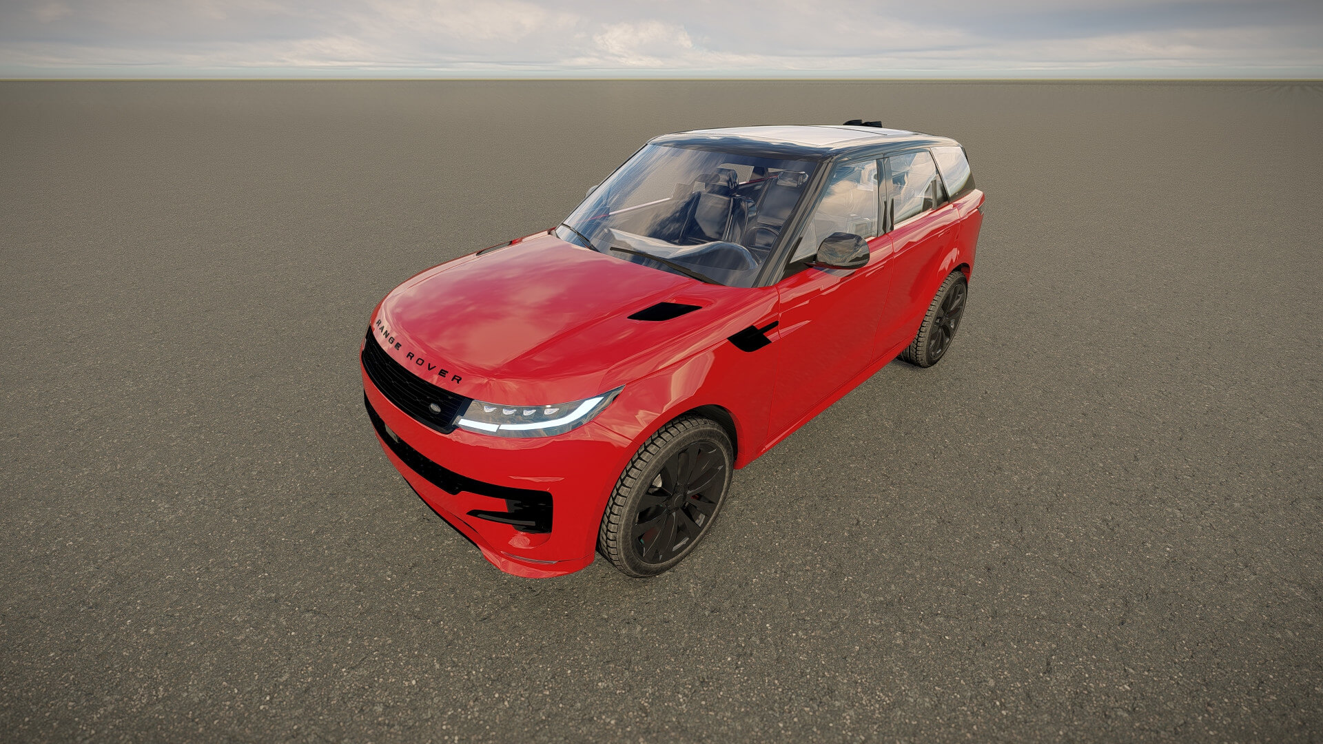 Land Rover Range Rover Sport - 3D Model by AlphaGroup