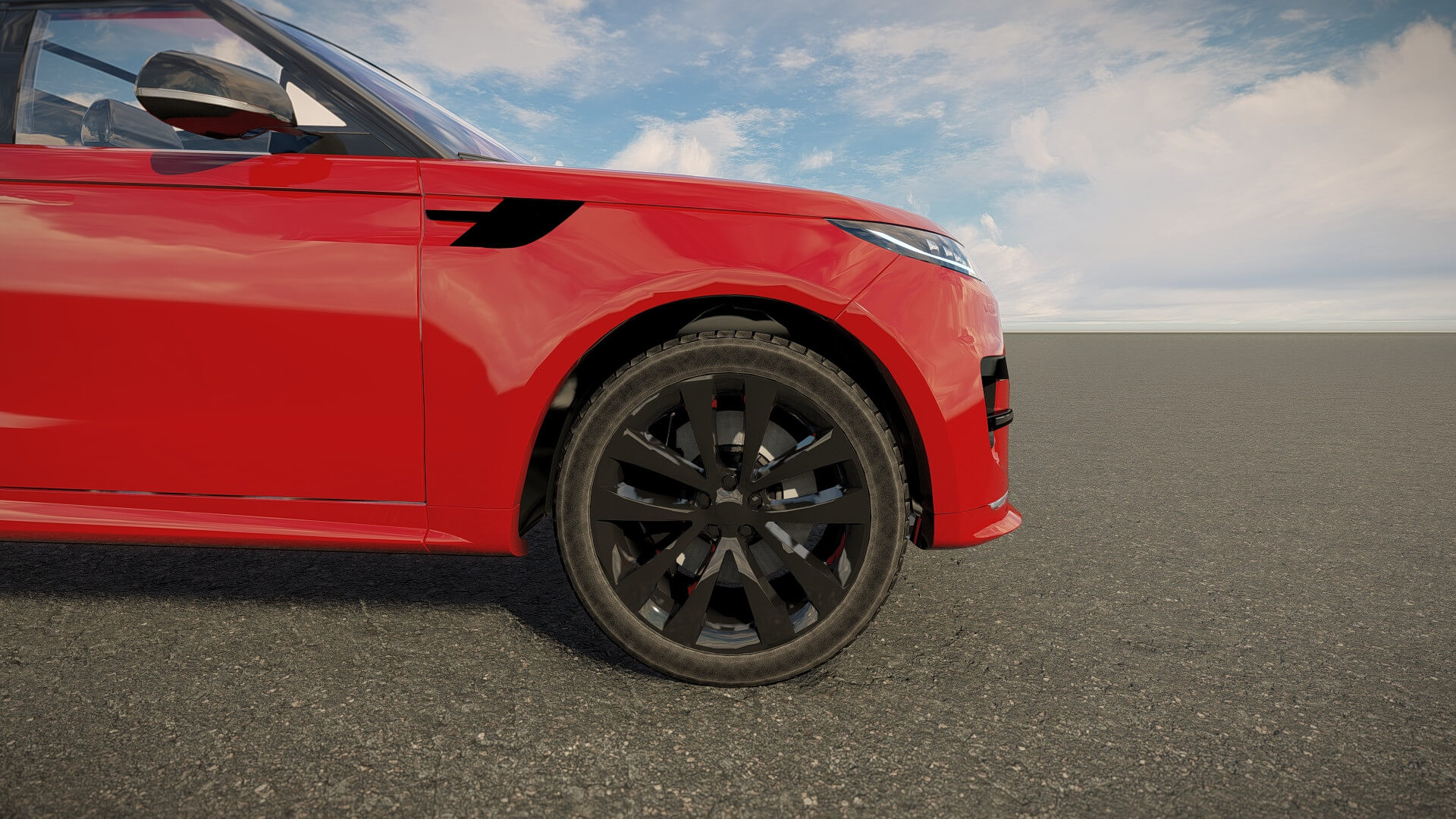 Land Rover Range Rover Sport - 3D Model by AlphaGroup