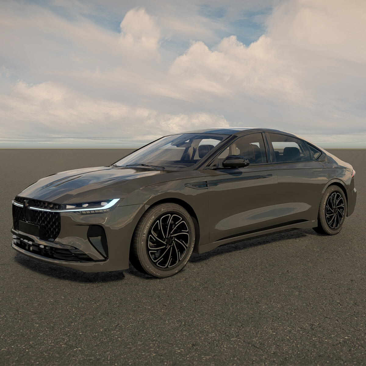 Lincoln Zephyr 2023 - 3D Model by AlphaGroup
