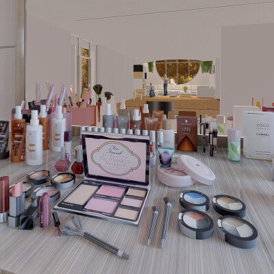 Makeup Desk