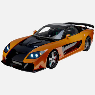 Mazda RX-7 Veilside Tokyo Drift - JDM Tuned Sports