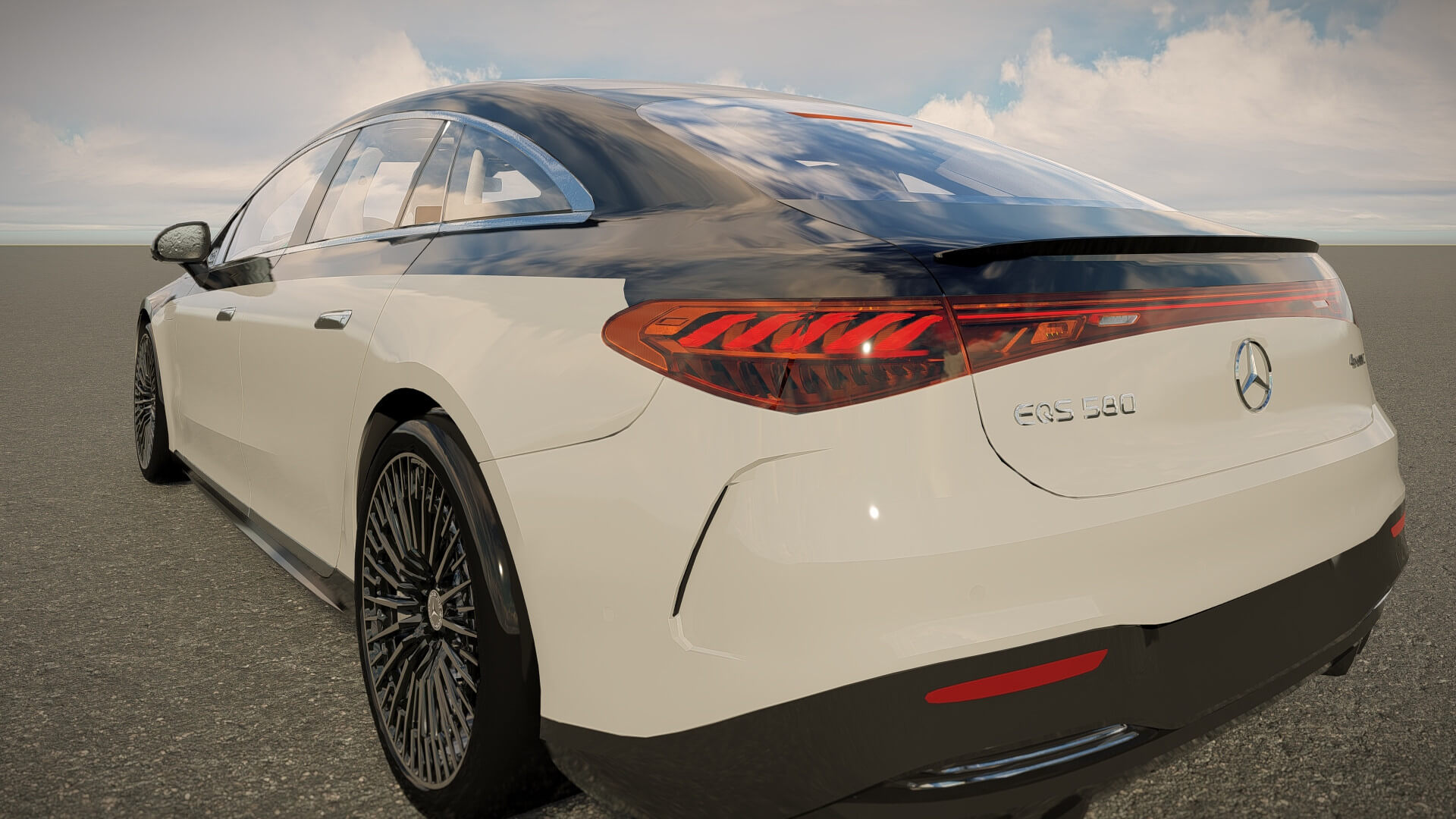 Mercedes Benz EQS 2022 - 3D Model by AlphaGroup