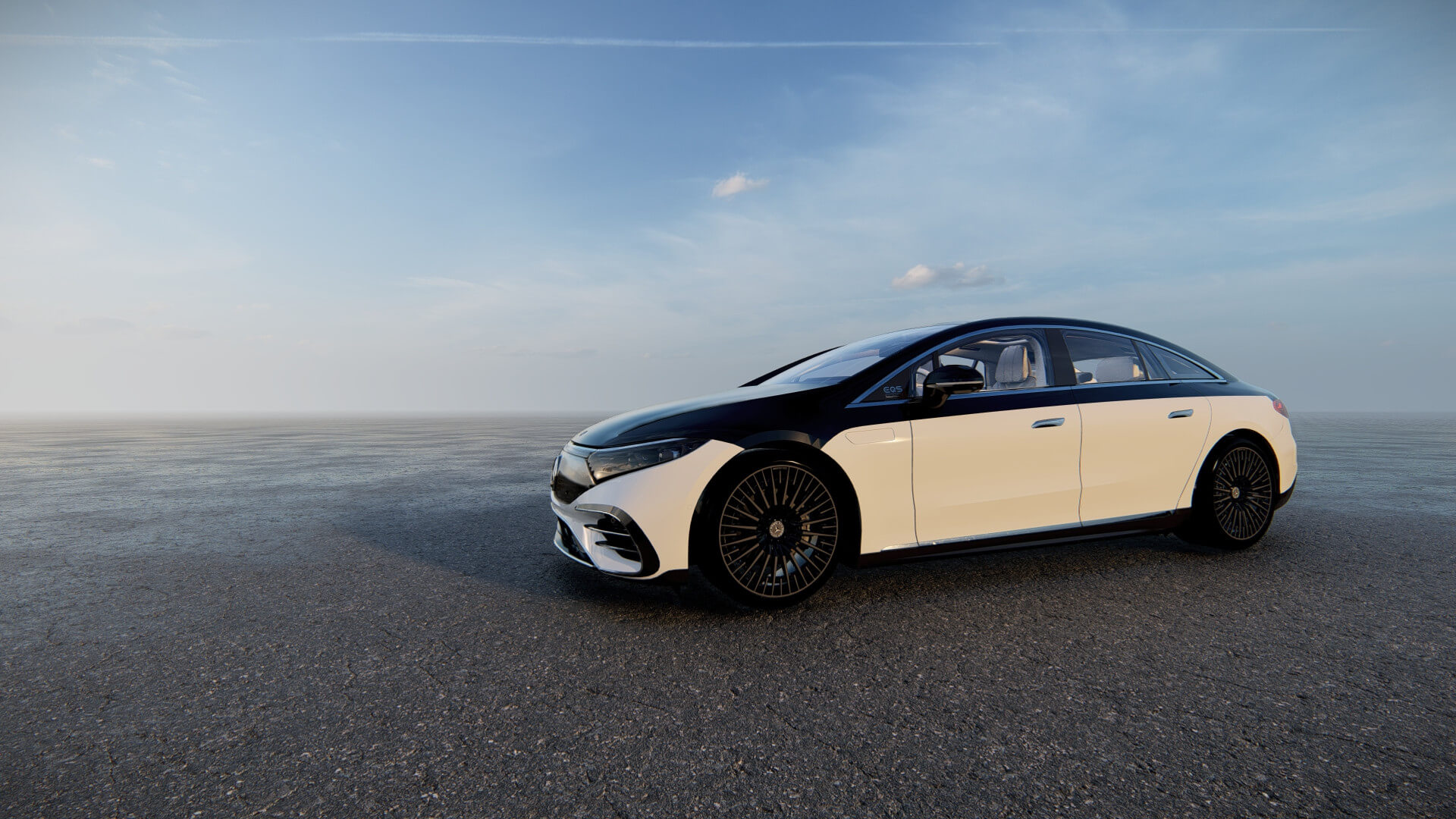 Mercedes Benz EQS 2022 - 3D Model by AlphaGroup