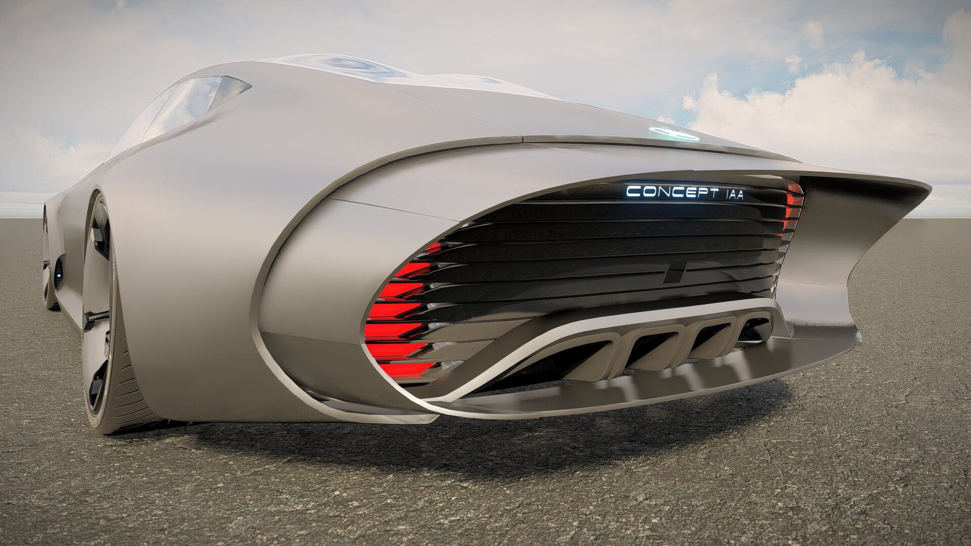 Mercedes Benz Iaa Concept 3D Model by AlphaGroup