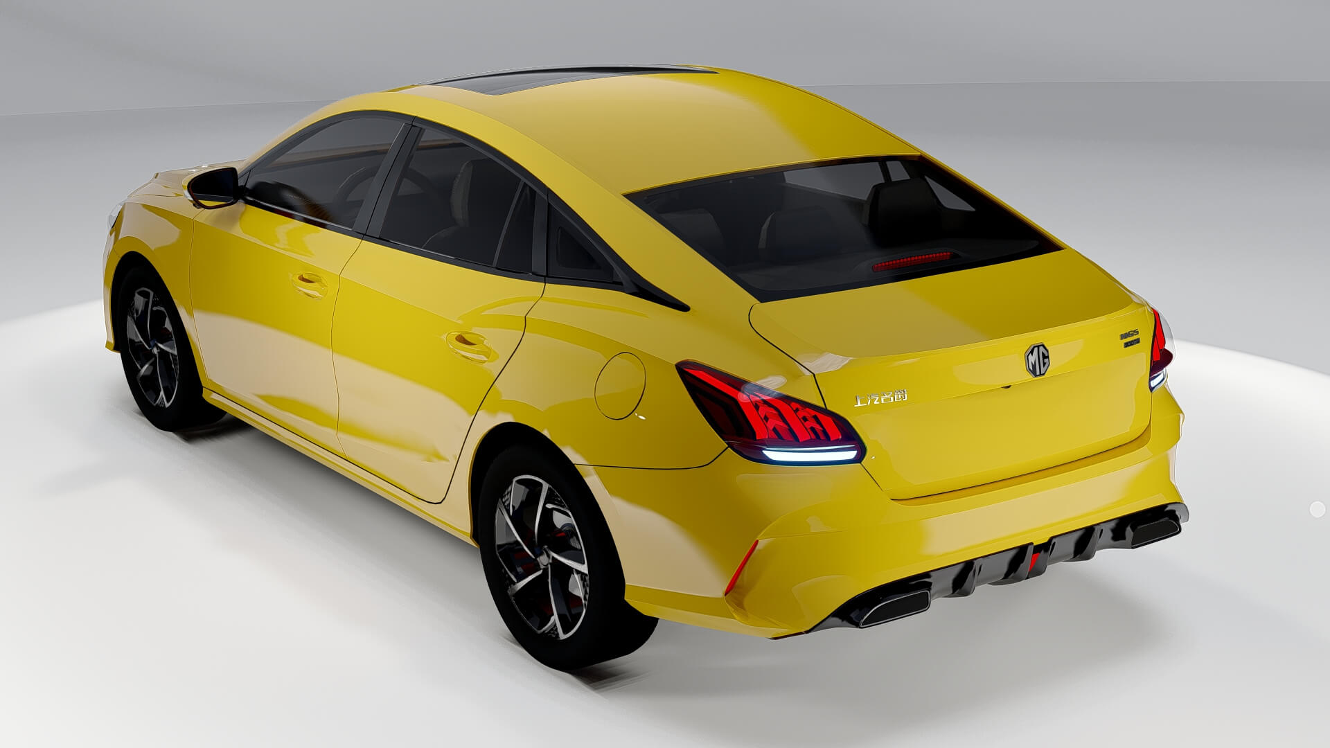 MG 5 GT 2022 - 3D Model by AlphaGroup