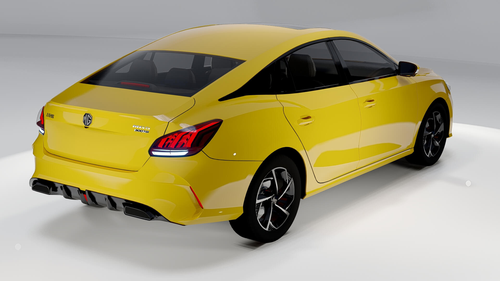 MG 5 GT 2022 - 3D Model by AlphaGroup