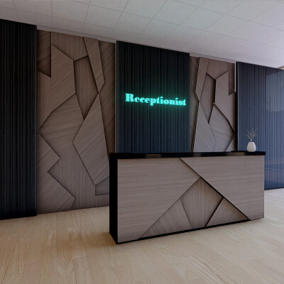Modern Reception Desk