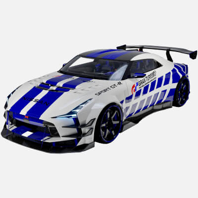 Nissan GT-R Gran Turismo Sport Edition 3D Model by AlphaGroup