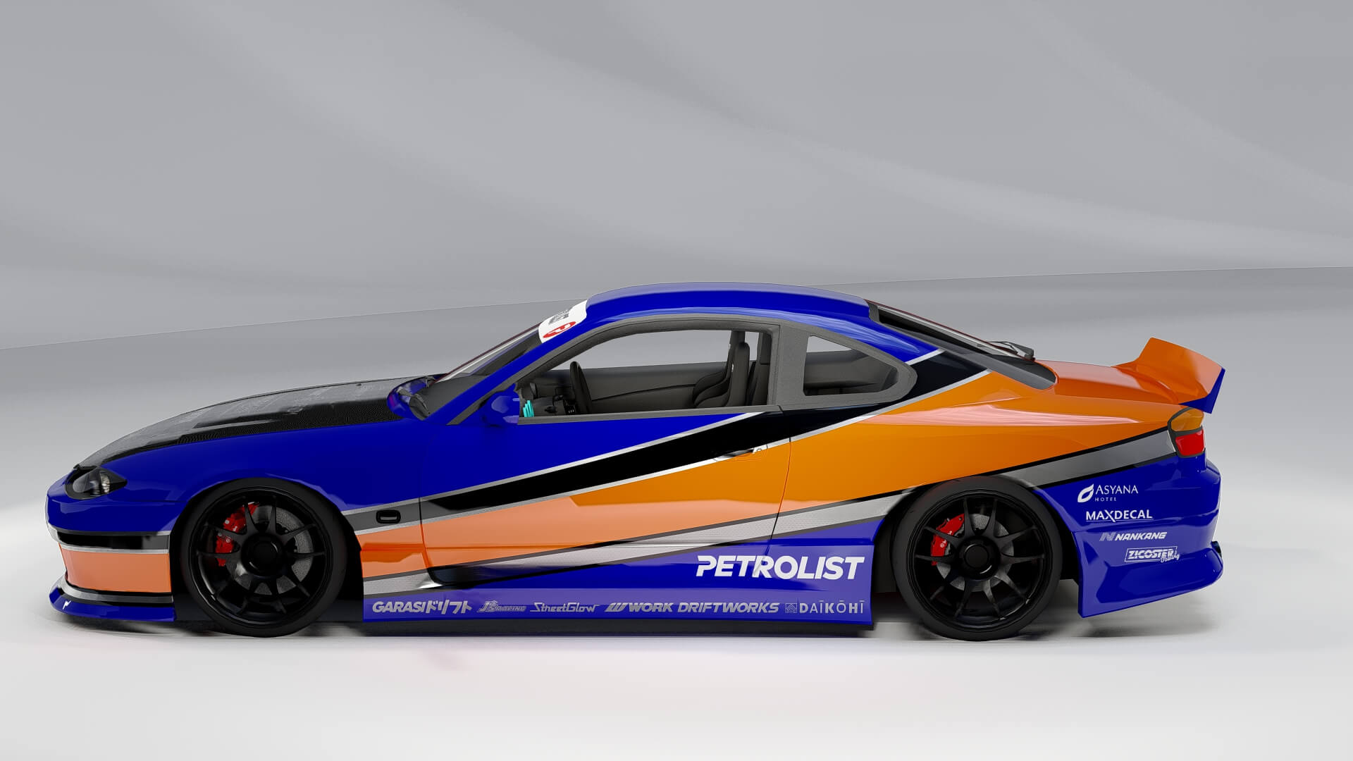 Nissan Silvia S15 Tokyo Drift - 3D Model by AlphaGroup