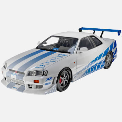 Nissan C-West Skyline GT-R34 1999