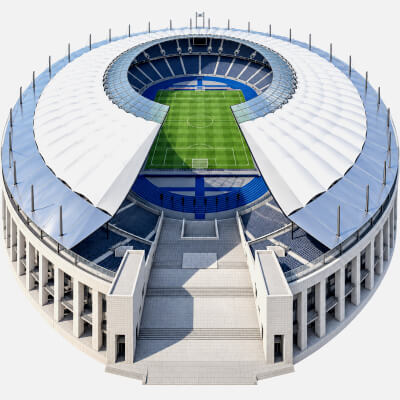Olympiastadion Berlin Olympic Stadium by AlphaGroup