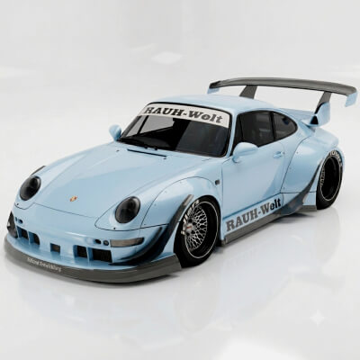 Porsche 911 RWB 993 1993 &ndash Widebody JDM Supercar