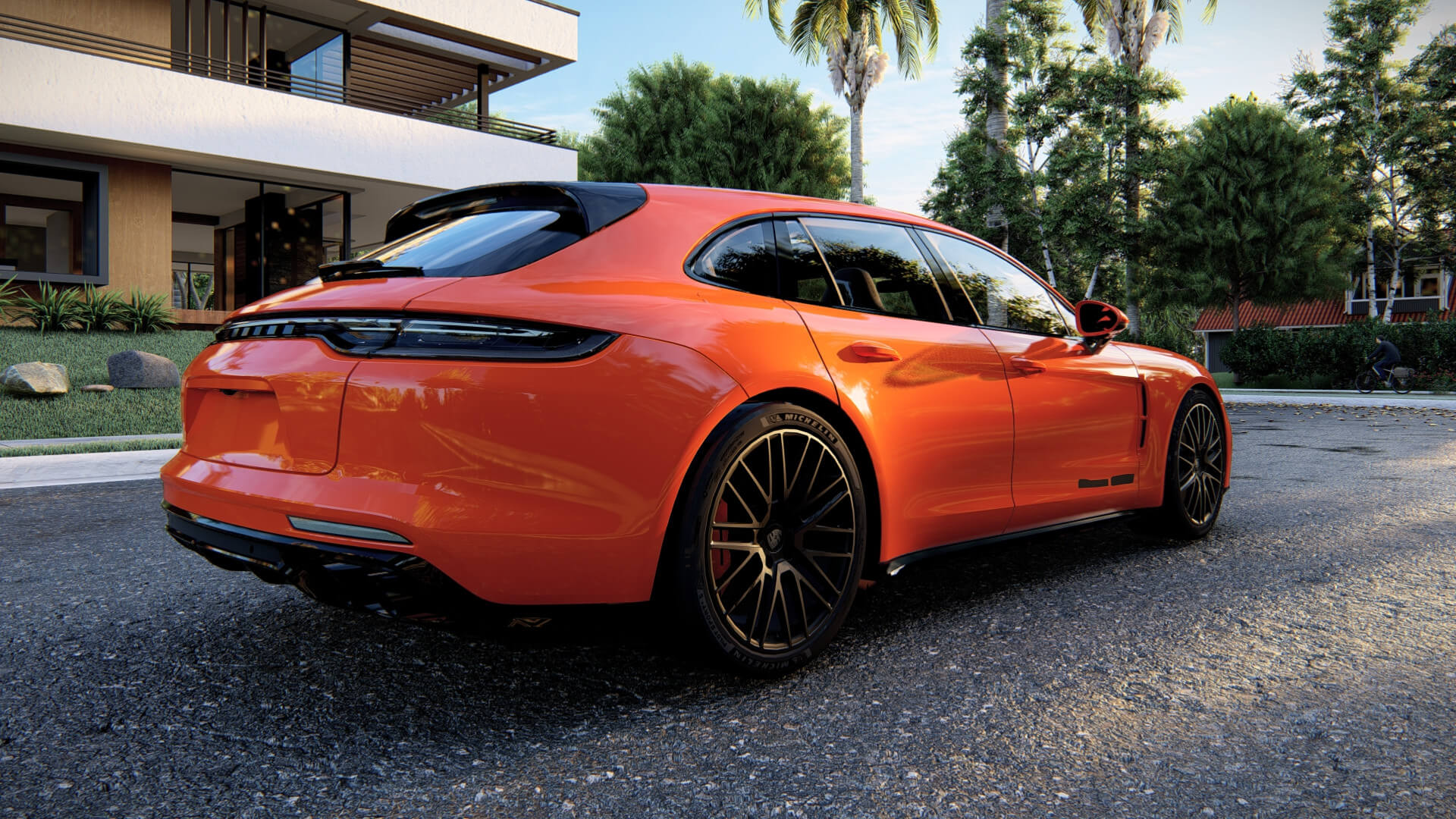 Porsche Panamera Turbo S Sport Turismonull
