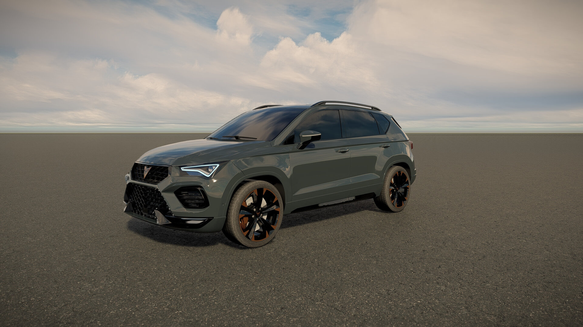 Seat Ateca Cupra 2022 3D Model by AlphaGroup