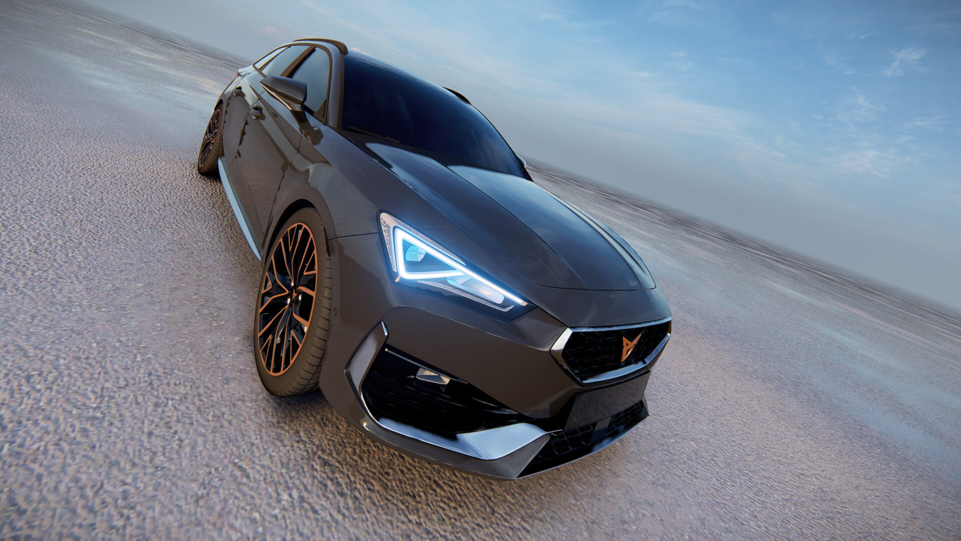 Seat Leon Cupra 2022 3D Model by AlphaGroup