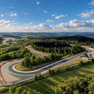 Spa-Francorchamps F1 Race Track by AlphaGroup