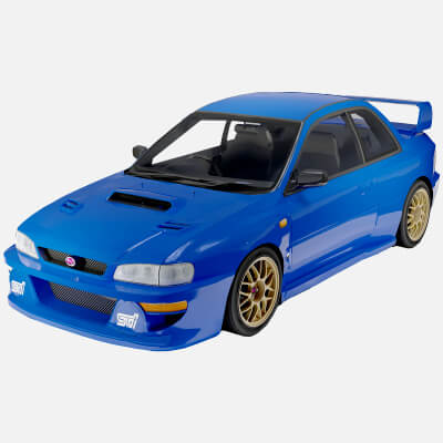 Subaru Impreza 22B STi 1998 &ndash Iconic Rally Legend