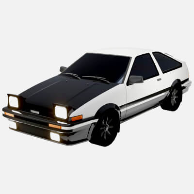 Toyota Corolla AE86 Trueno &ndash 1986 JDM Classic Drift Ca