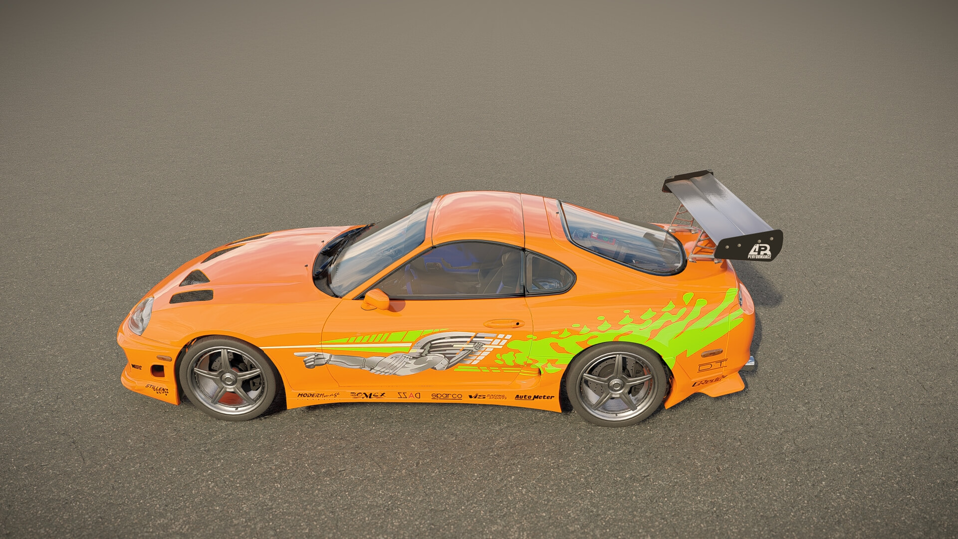 Toyota Supra MK.IV 1994 - 3D Model by AlphaGroup