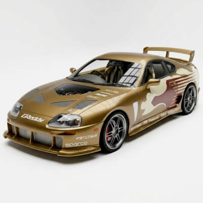 Toyota Supra Turbo MK IV 1993 &ndash 2 Fast 2 Furious Liver