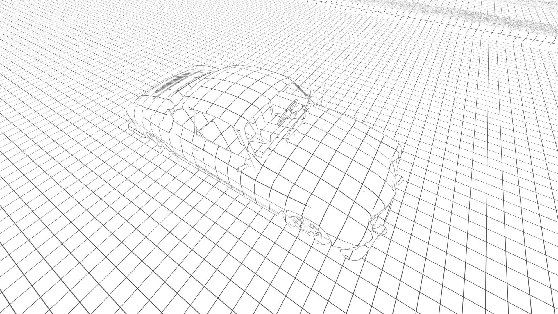 Volkswagen Karmann Ghia - 3D Model by AlphaGroup