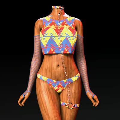 XF dForce Dark Girl for Genesis 9 Texture Pack