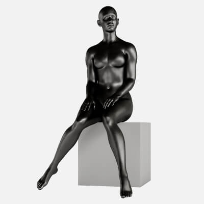 Female Sitting Mannequin for Clothing Display by AMA Gol