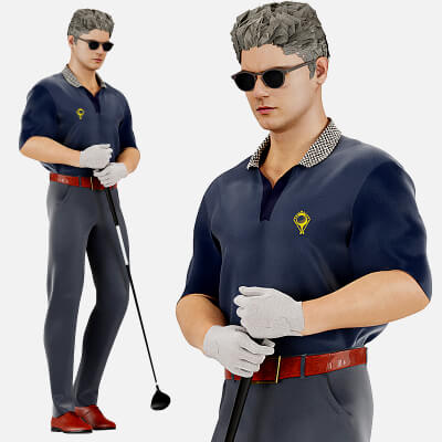 Stylish Golfer