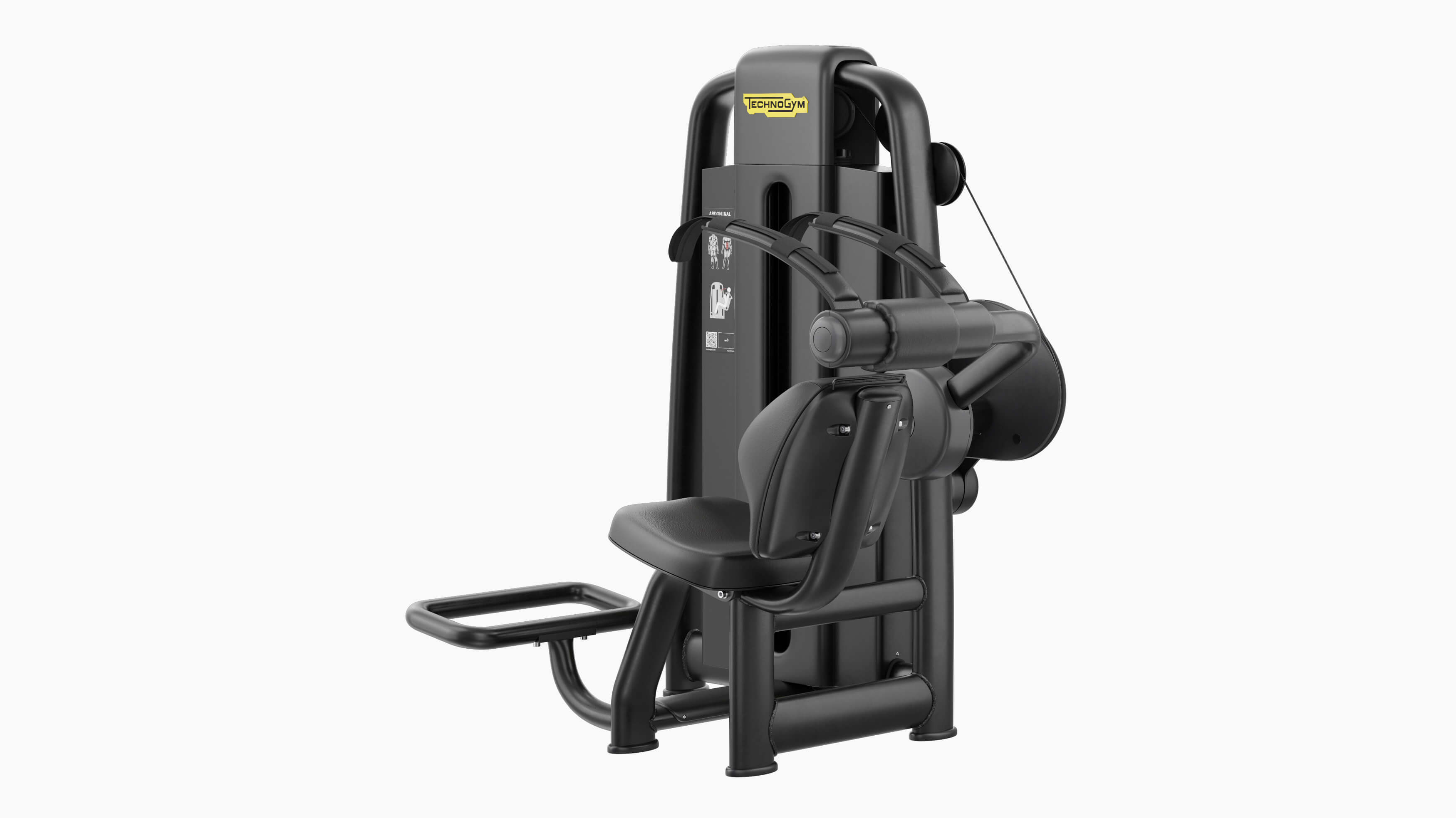Technogym Selection 700 Abdominal Crunch 3D Model by Ambi3d