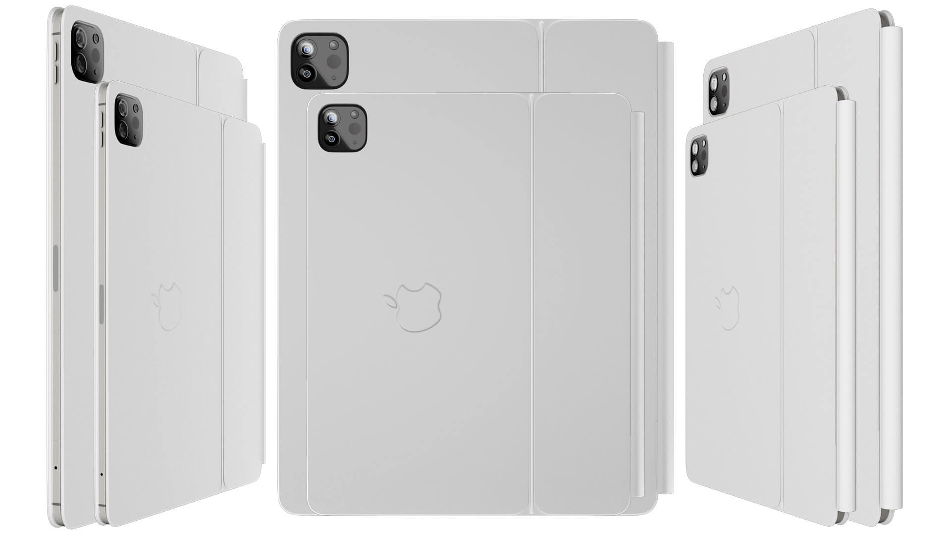 iPad Pro 2021 Collection 3D Model by amirhs09