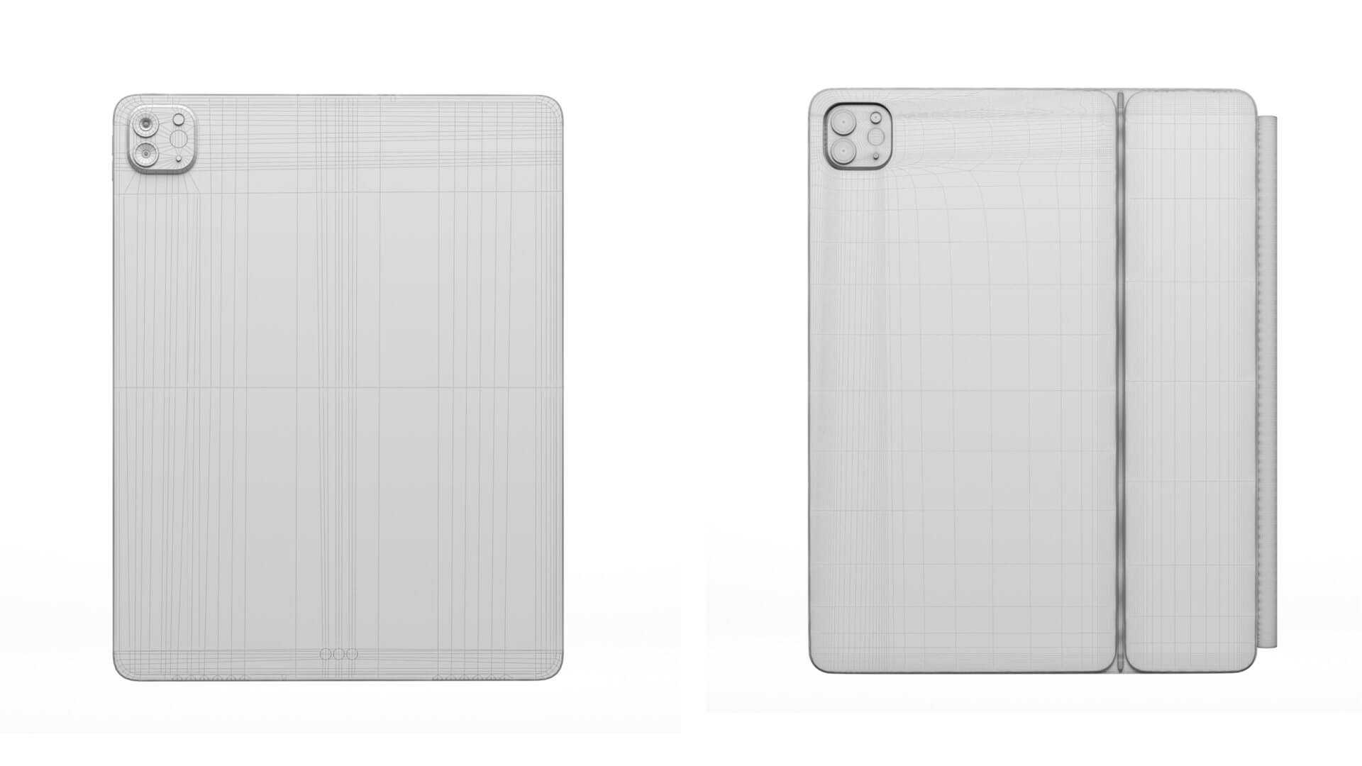 iPad Pro 2021 Collection 3D Model by amirhs09