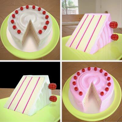 Raspberry Layer Cake