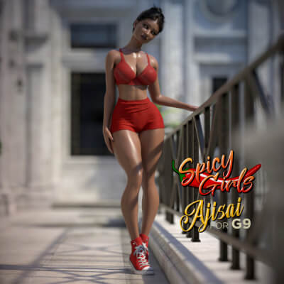 Ajisai Female Morph for Genesis 9