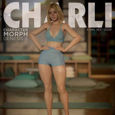 Charli Female Morph for Genesis 9