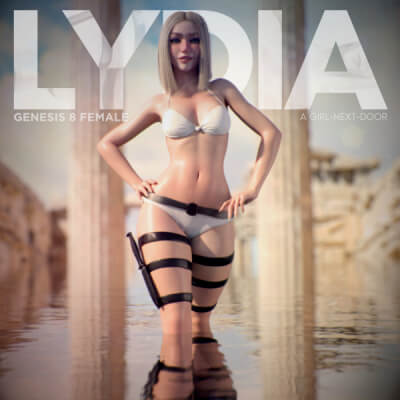 Lydia Character Morph for Genesis 8/8.1 Female
