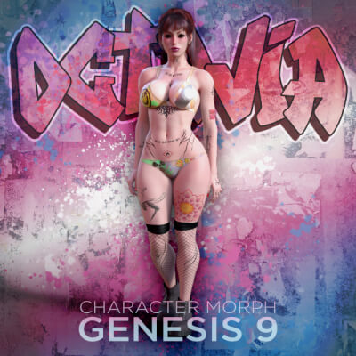 Octavia Character Morph for Genesis 9