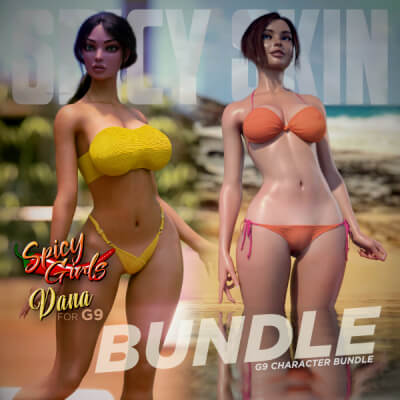 Spicy Skin &amp Spicy Girl Dana Bundle for G9