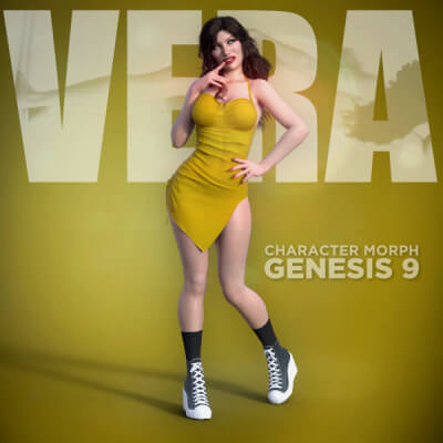 Vera Character Morph for Genesis 9