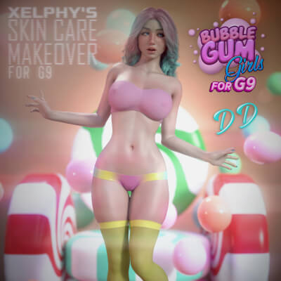 Xelphys Skin Care &amp DD Morph Bundle for G9 by Amouretluxure