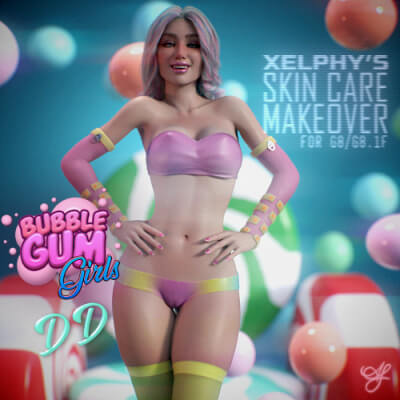 Xelphys Skin Care &amp DD Morph Bundle for G8/8.1F