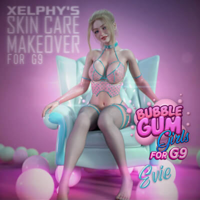 Xelphys Skin Care & Evie Morph Bundle for G9 by Amouretluxure