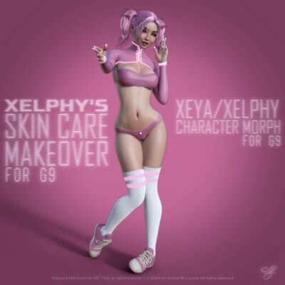 Xelphys Skin Care &amp Xelphy Morph Bundle for G9 by Amouretluxure