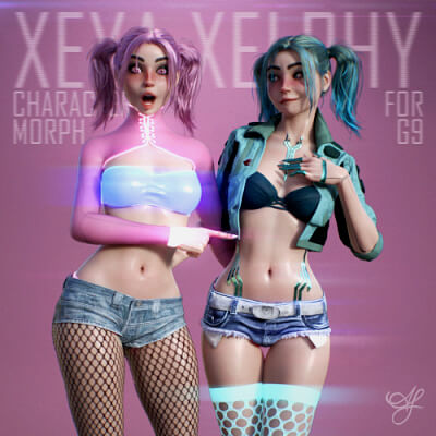Xeya Xelphys Clone for G9 by Amouretluxure