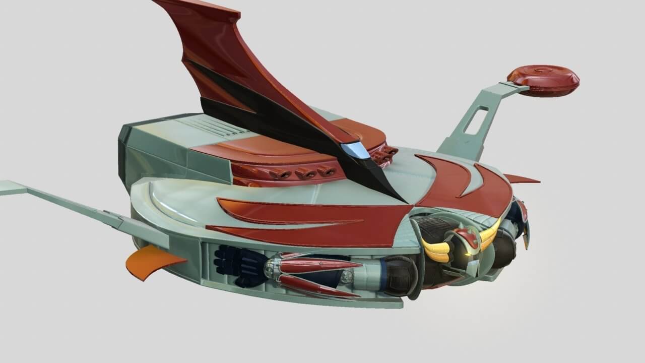 Grendizer - 3D Model by Amr00203