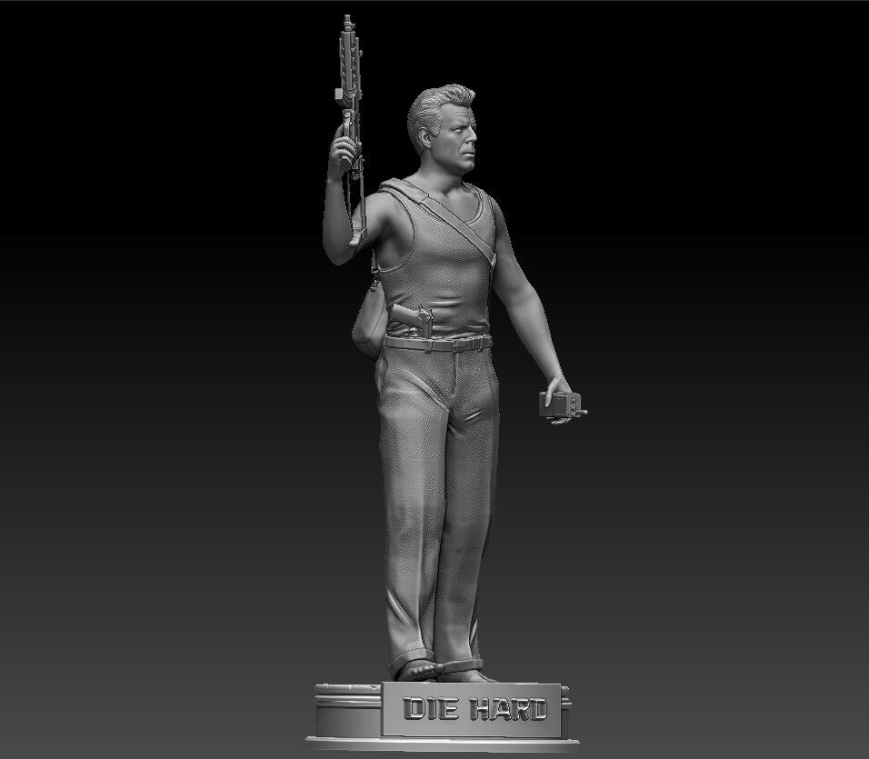 Die Hard 1988 - 3D Print Model by Andreyad77